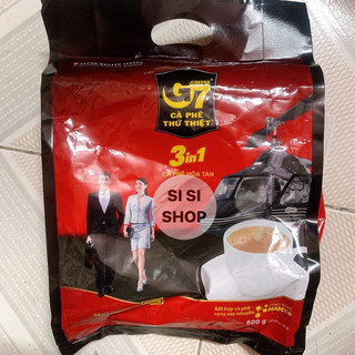 Cà phê sữa hoà tan G7 3in1 bịch 50 gói vuông
