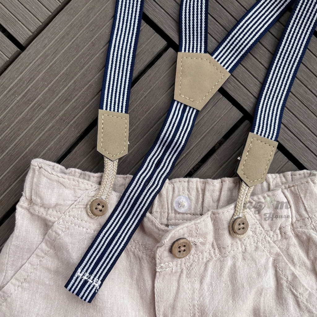 Set bộ công tử cộc tay cho bé trai HM từ 7-13kg - Lagim House