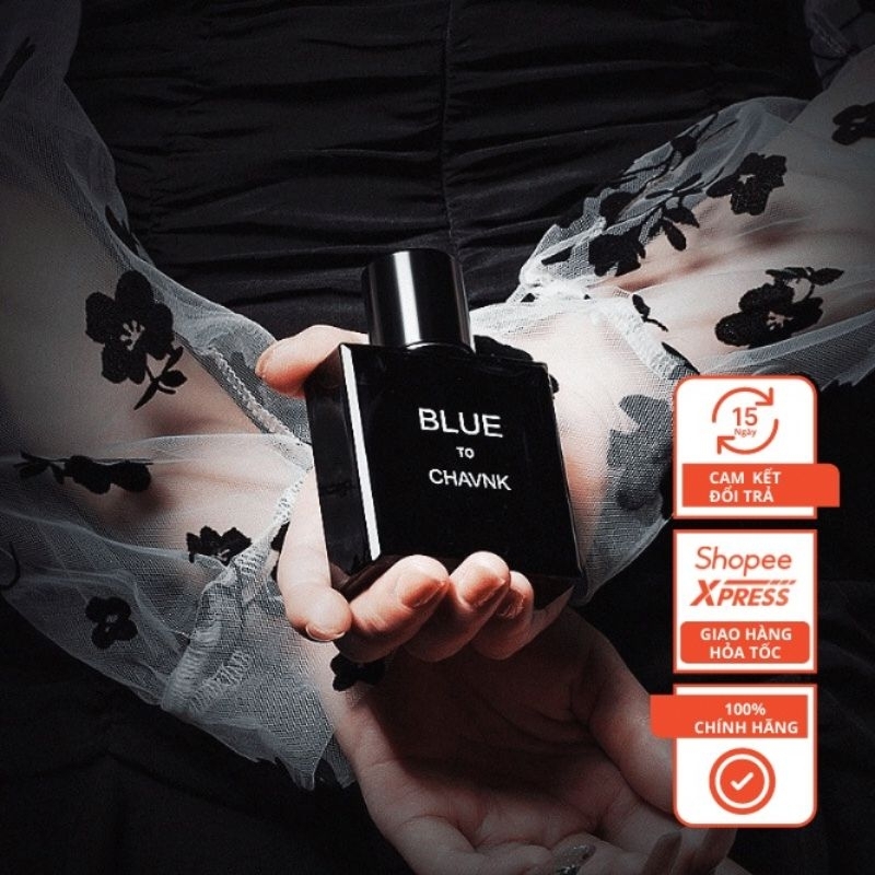 Nước Hoa Nam Blue To Chavnk 50ml Đẳng Cấp Phái Mạnh, Hương Thơm Nam Tính, Lưu Hương Lâu, Nước Hoa Nam Cuốn Hút Sexy
