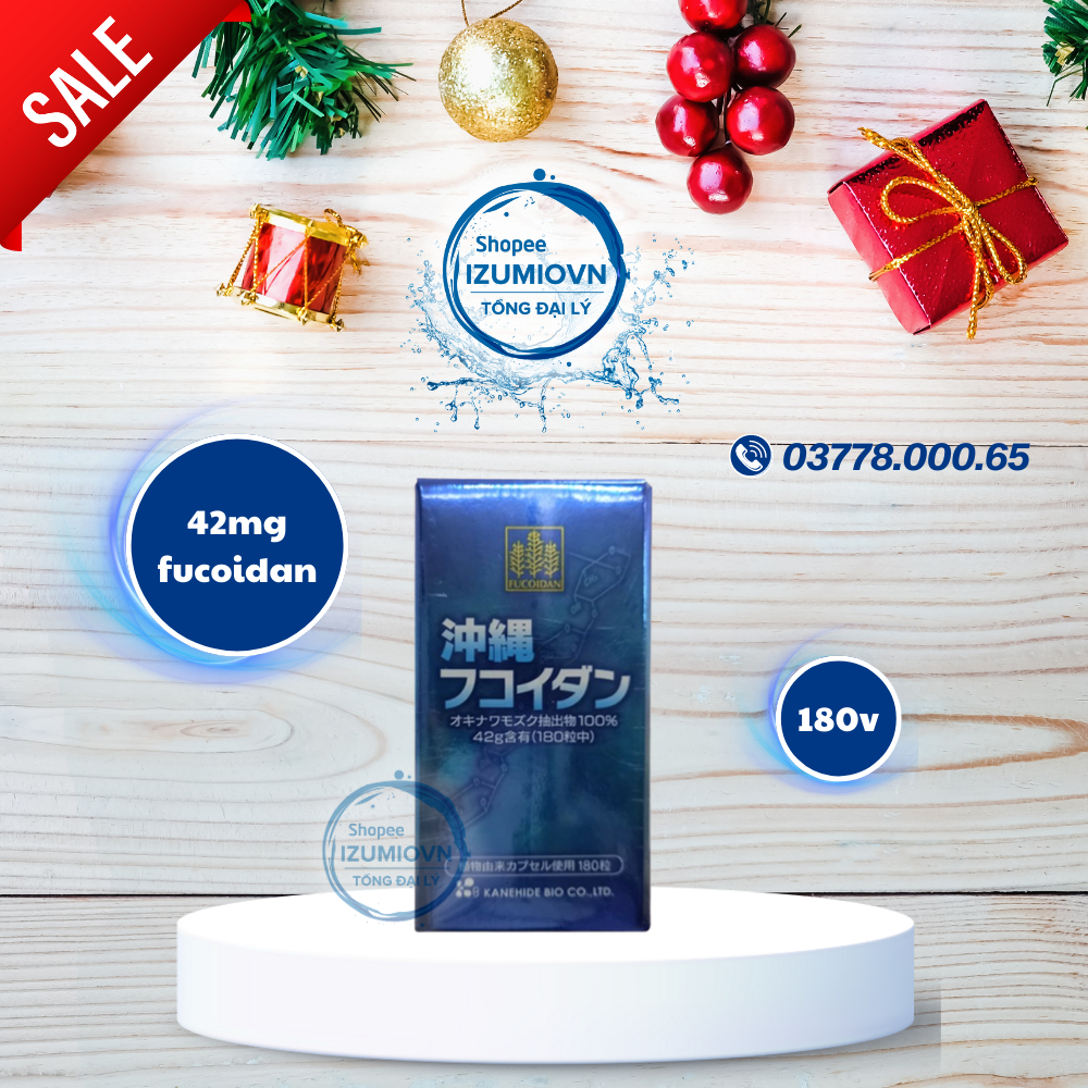 Fucoidan Okinawa - Hỗ Trợ Điều Trị Ung Thư - Chuẩn Sản Xuất Tại Nh