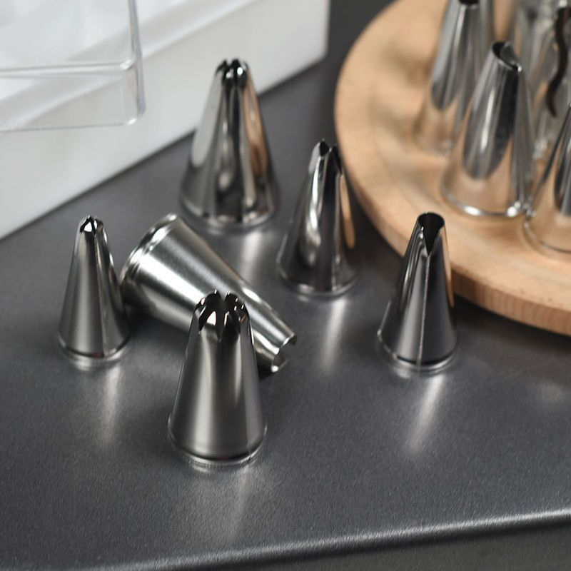 Bộ 24 Đui Gia Công Bắt Kem Cơ Bản Dùng Cho Bánh Sinh Nhật