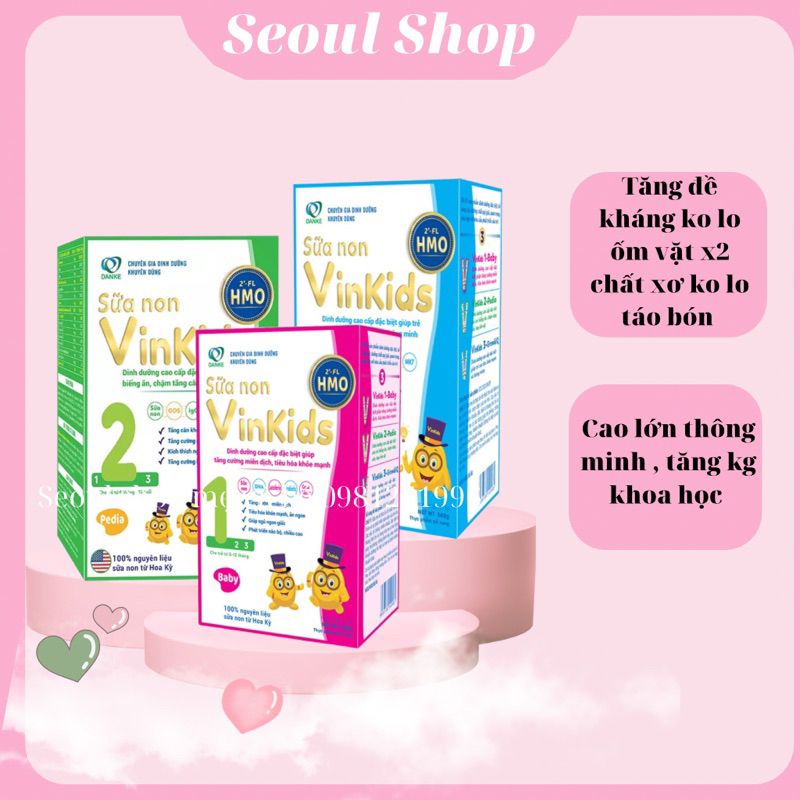 Sữa non vinkids số 1,2,3 date 6/24