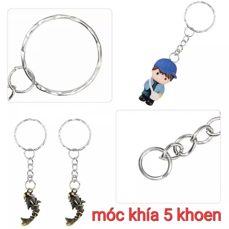 10 móc khóa khía đẹp