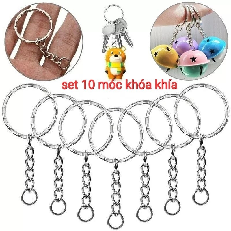 10 móc khóa khía đẹp