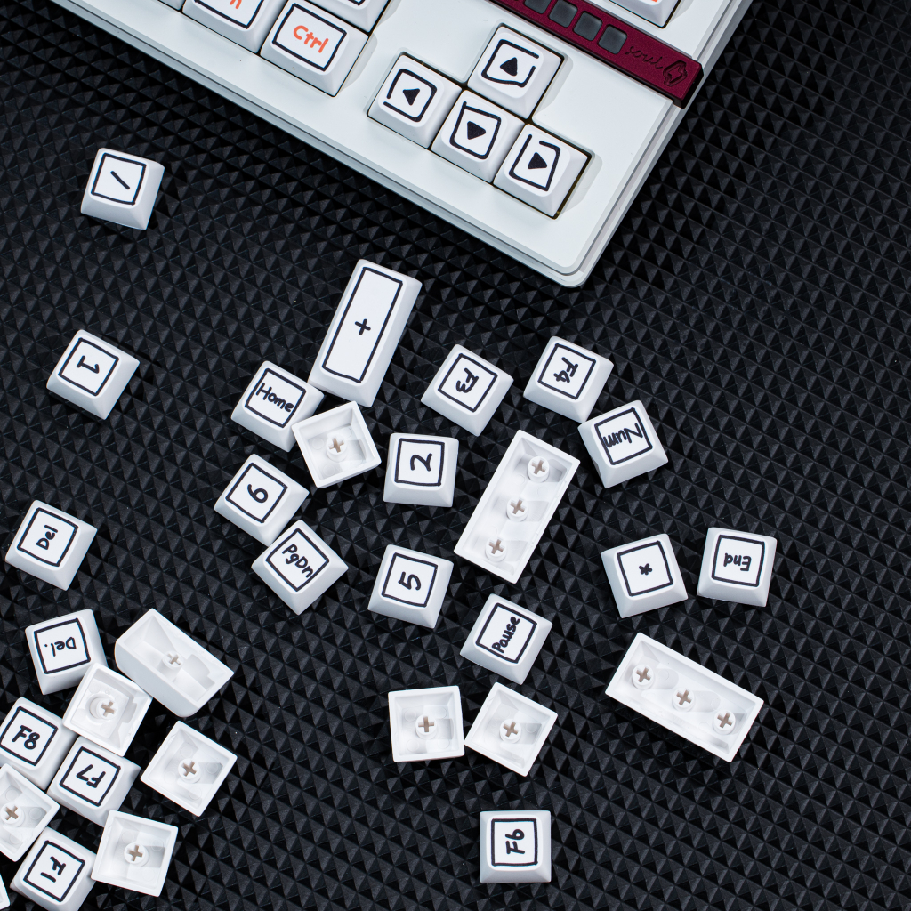 127 Phím Watercolor Pen | Keycaps XDA Profile Màu nước Bút Graffiti Phim hoạt hình Anime PBT DYE SUB