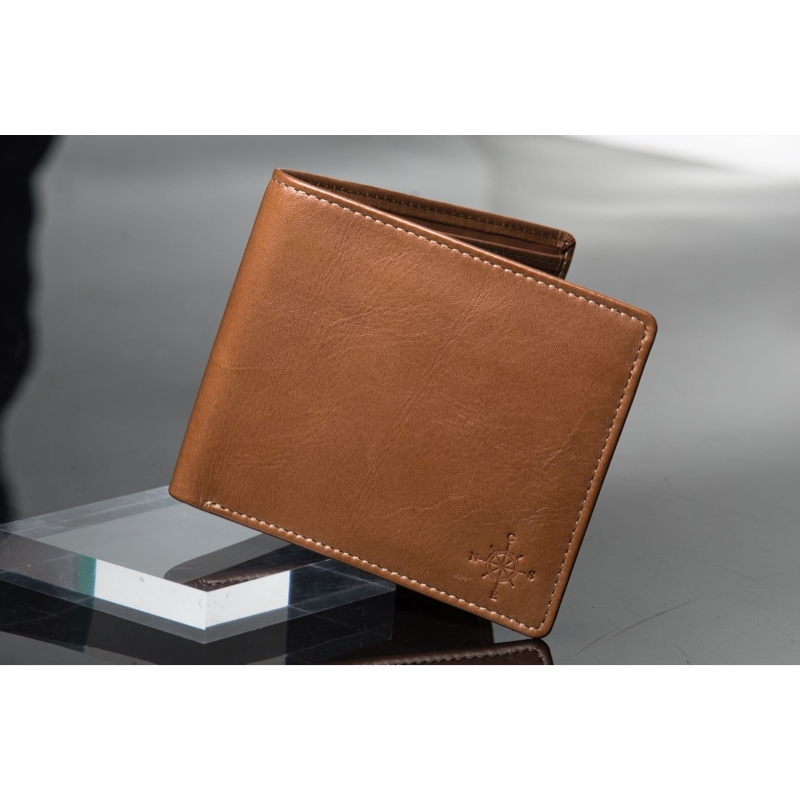 Ví Da Nam Dáng Ngang Nhiều Ngăn Cao Cấp Thời Trang Chất Liệu Da Bò