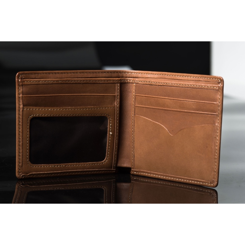 Ví Da Nam Dáng Ngang Nhiều Ngăn Cao Cấp Thời Trang Chất Liệu Da Bò