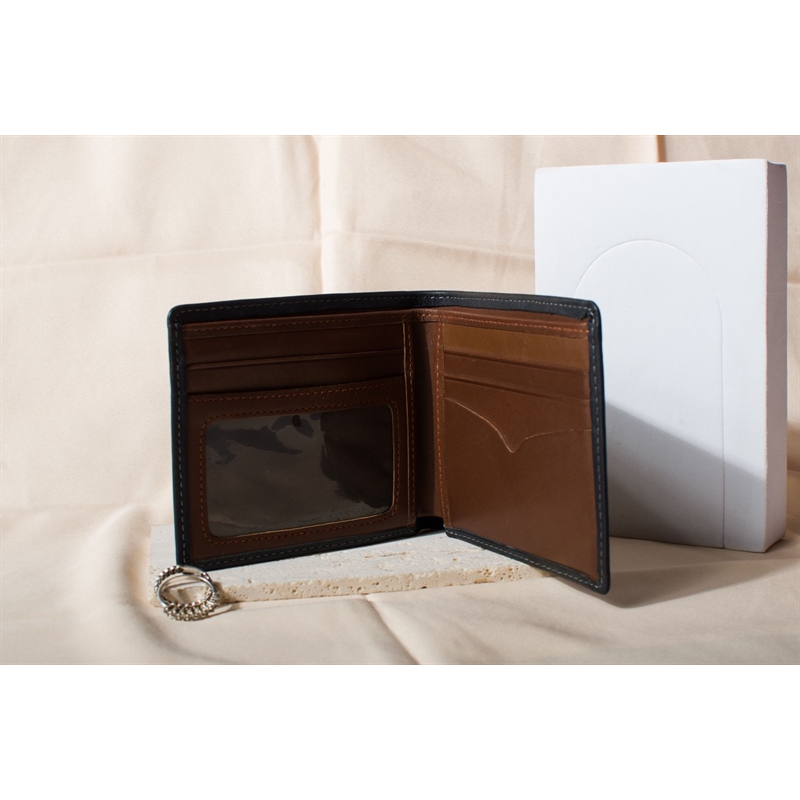 Ví Da Nam Dáng Ngang Nhiều Ngăn Cao Cấp Thời Trang Chất Liệu Da Bò