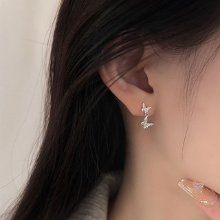 [Novembre] Khuyên tai bạc 925  - 0164