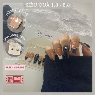 Nail box thiết kế , nailbox móng up giả form thang cao cấp phong cách cá tính Hy.nail