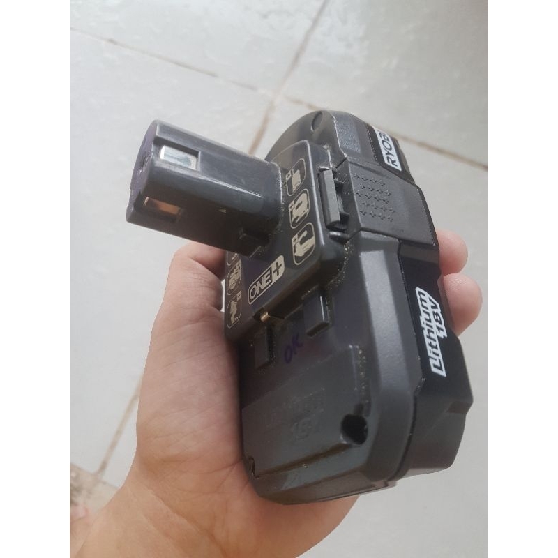 Pin ryobi bãi lấy vỏ mạch