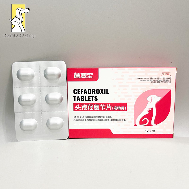 Viên nhai hỗ trợ nhiễm trùng đường hô hấp, đường tiết niệu, da và mô mềm - Cefadroxil Tablets
