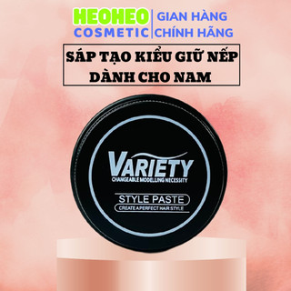 Sáp vuốt tóc nam VARIETY MATTE LASTING 100g Mùi hương nam tính, tạo kiểu dễ dàng, wax vuốt tóc tạo kiểu giữ nếp