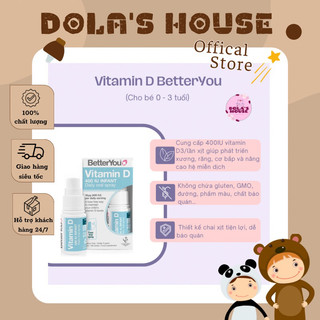 Vitamin d dạng xịt better you 15ml