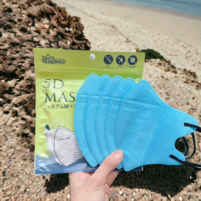 500 Chiếc Khẩu Trang 5D Kháng Khuẩn Bảo Anh Pro Mask