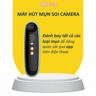 Máy hút mụn camera máy hút mụn đầu đen hút sạch bã nhờn, mụn đầu đen, mụn ẩn, mụn cám OLIVIA STORE