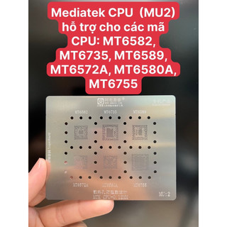 Vỉ làm chân CPU MTK Mediatek MU1 & MU2