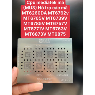 Vỉ làm chân cpu mediatek mu3