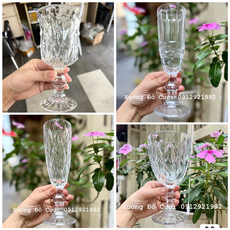 🌸 LY THUỶ TINH DECOR GIA TIÊN, TRANG TRÍ NHÀ, NHÀ HÀNG,.. 🌸