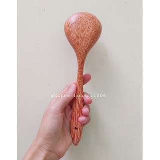 Vá múc canh gỗ dừa, vá xới cơm, muôi múc cơm