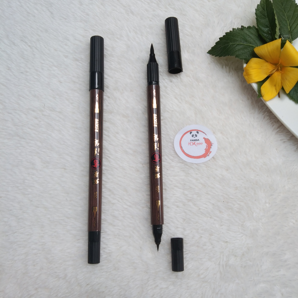 Bút Lông Dạ BaoKe S50 Luyện Viết Tiếng Trung Nhật Hàn Ktbooks