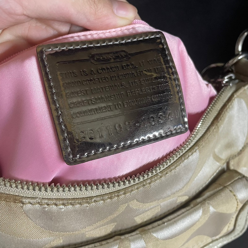 ⭐️  Coach Shoulder Bag - Túi đeo vai / kẹp nách Coach chính hãng - Hàng qua sử dụng