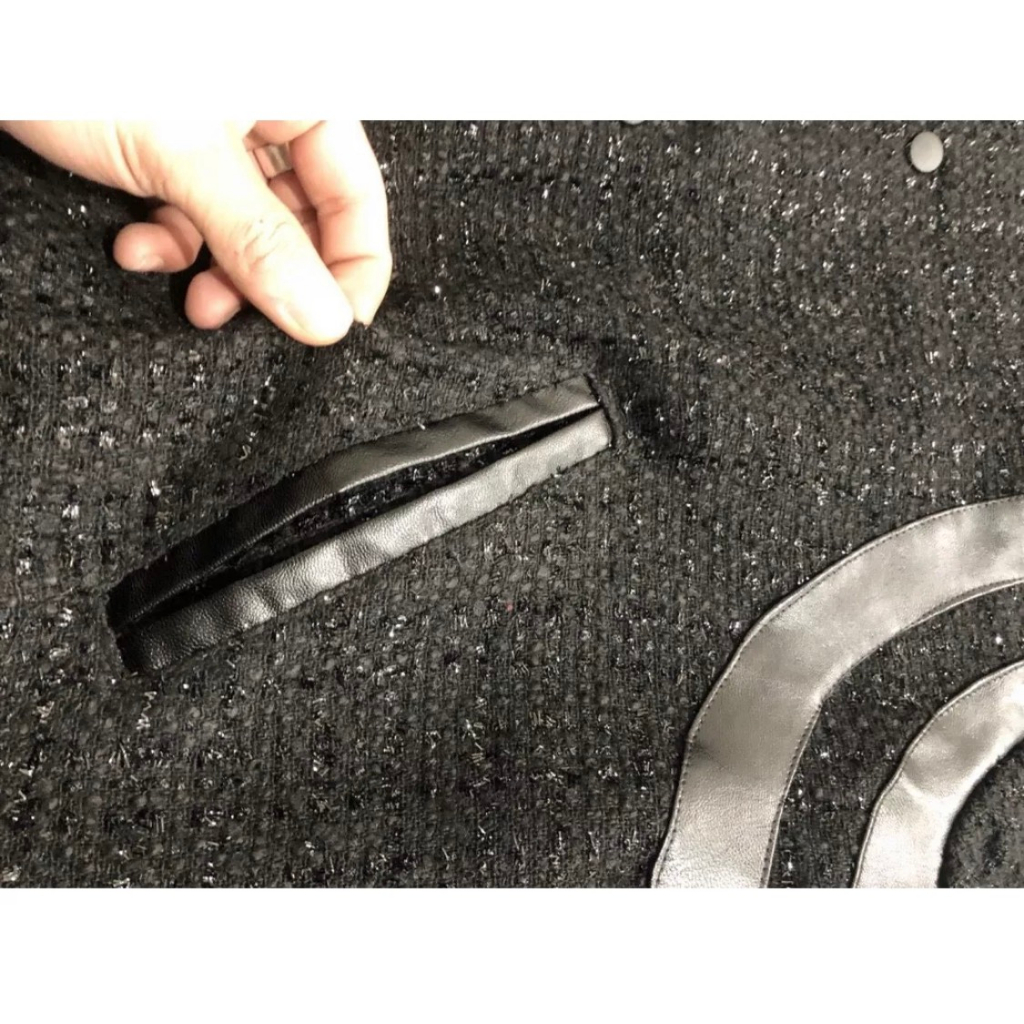 Áo Khoác Teddy Dạ Nhũ Kim Tuyến Phiên Bản Cao Cấp Hottrend 2023 - Áo Khoác Bomber Dạ Kim Tuyến Cao Cấp  Nam Nữ