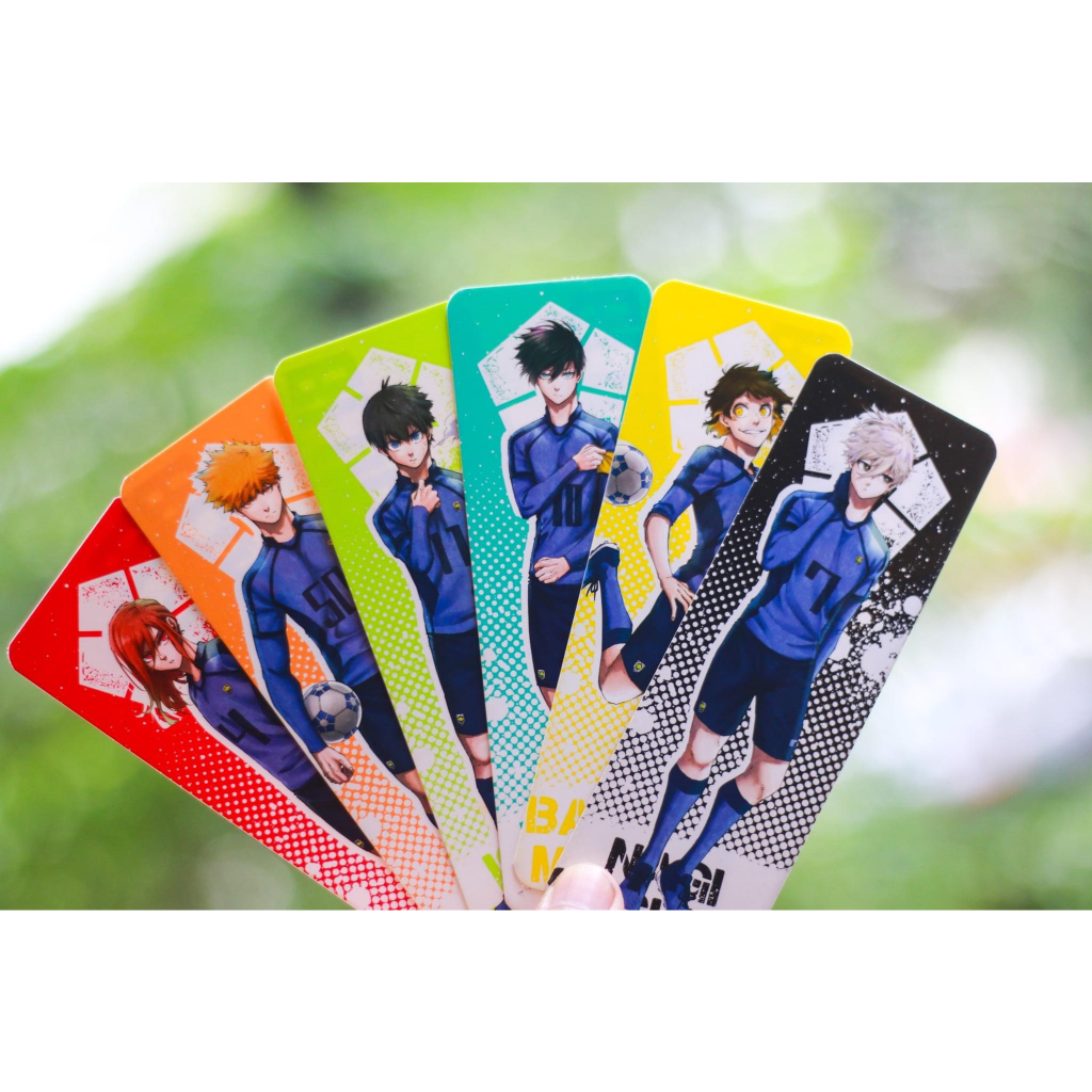 Set 6 Bookmark BlueLock - Fes Japan Vietnam Festival 2023 - NXB Kim Đồng - Blue Lock