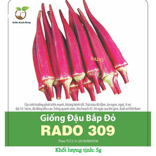 Hạt giống đậu bắp đỏ rado 309 hạt giống rạng đông