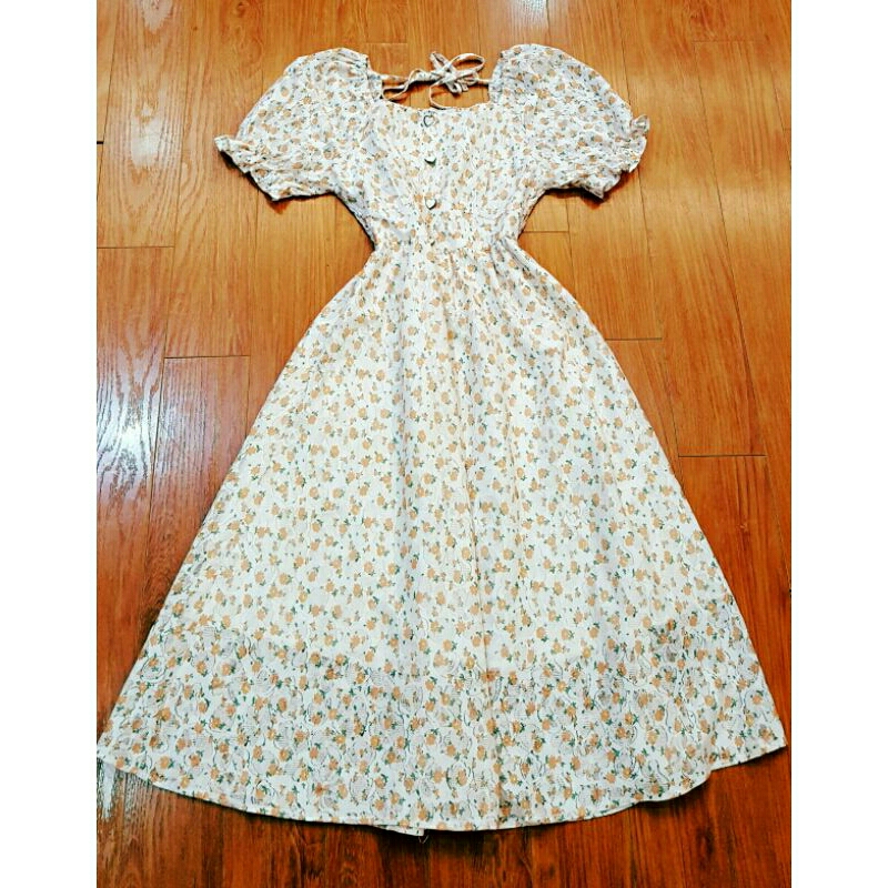 Đầm hoa xòe sz M