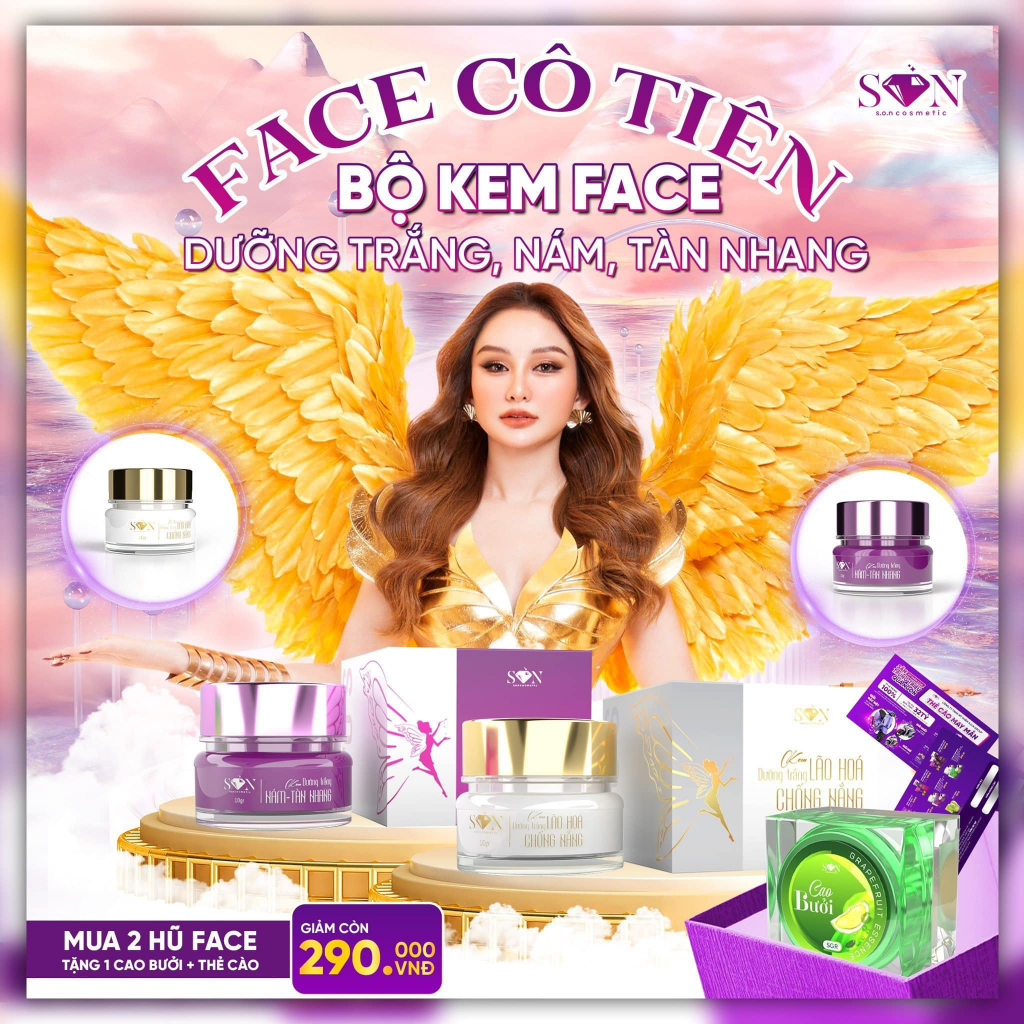 COMBO KEM FACE SON NGUYỄN TIÊN CHÍNH HÃNG