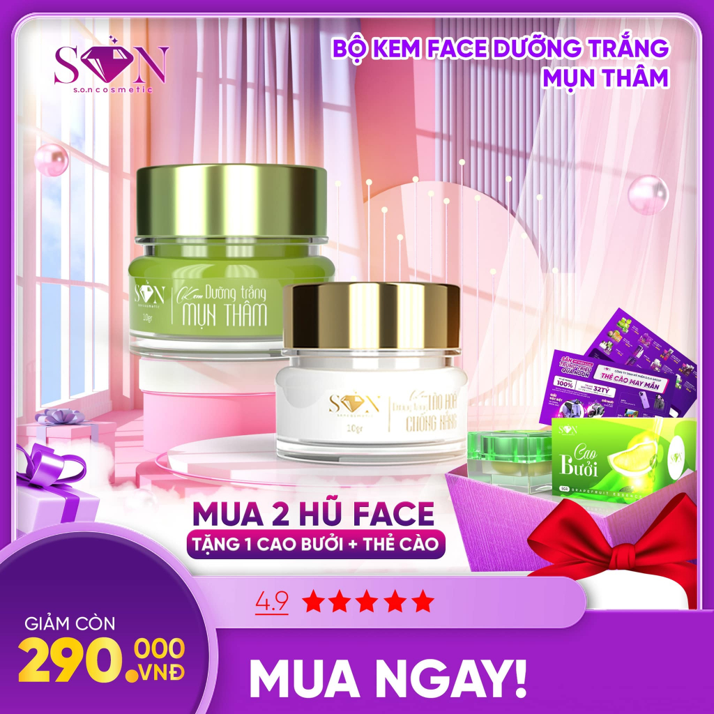 COMBO KEM FACE SON NGUYỄN TIÊN CHÍNH HÃNG