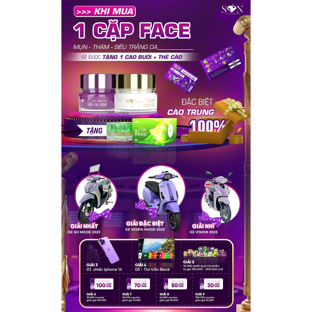COMBO KEM FACE SON NGUYỄN TIÊN CHÍNH HÃNG