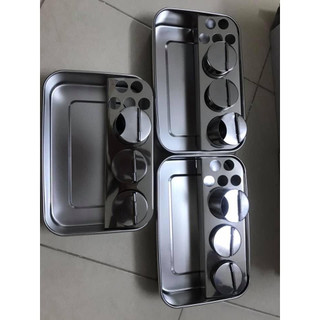 Khay đựng dụng cụ phẫu thuật inox 3 cốc