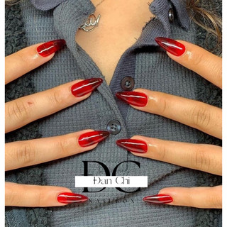 Nailbox Móng Úp Thiết Kế Sẵn Mẫu Thạch Đỏ