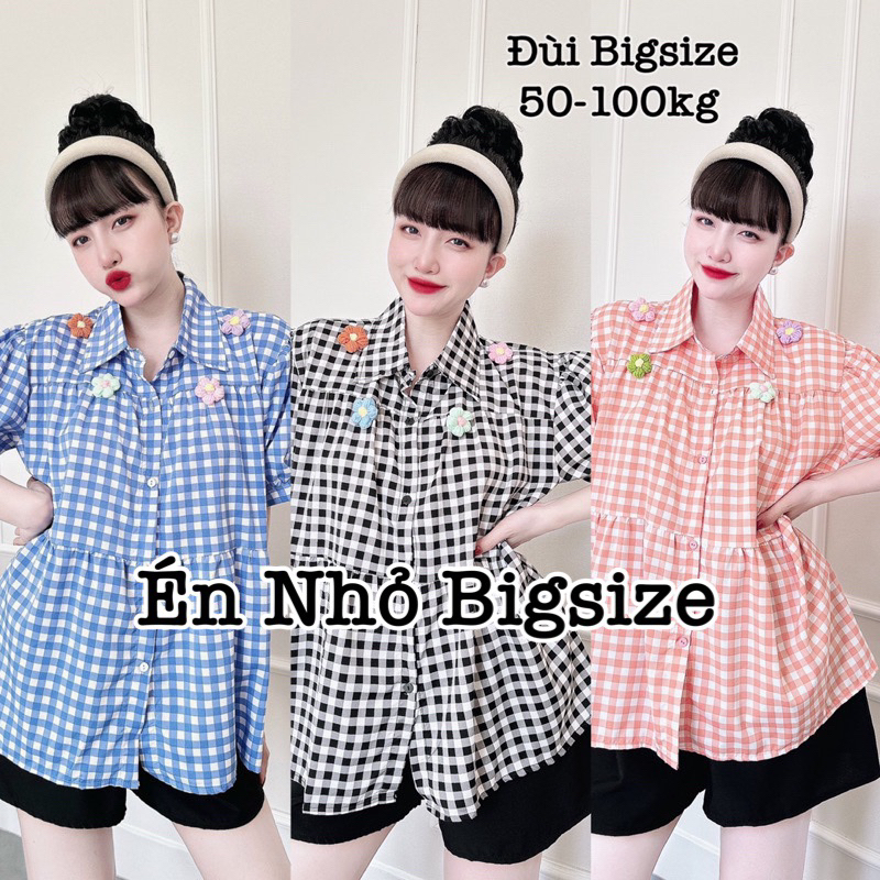 Thời Trang Set Babydoll Bigsize Nữ Áo Kiểu Xinh Đẹp Dễ Thương Giá Rẻ 50-100kg