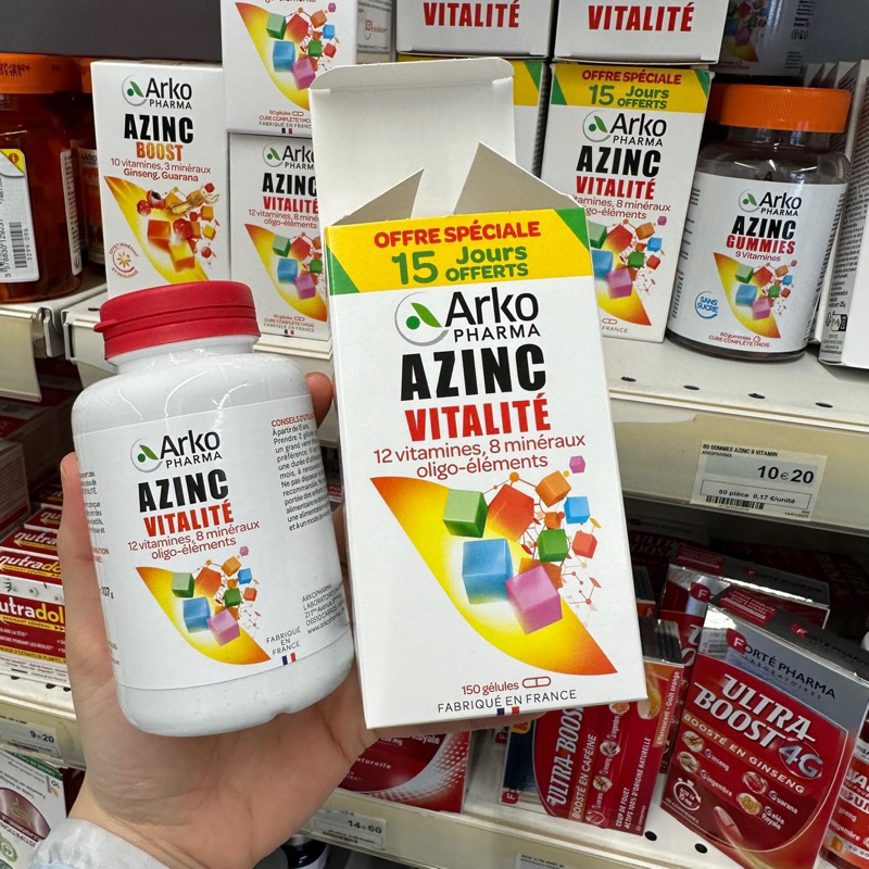 Hộp 150 viên vitamin tổng hợp Arkopharma Azinc