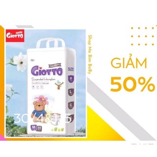 Tã bỉm quần giotto 50 miếng siêu thấm đến 1000ml đủ size m-4xl