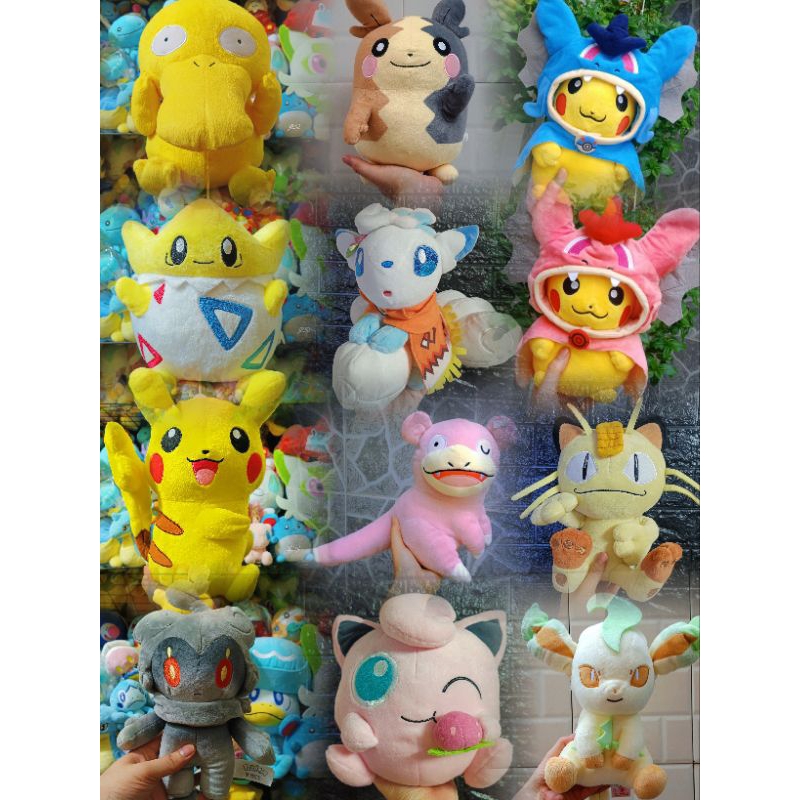 Gấu bông Pokemon đáng yêu cơ bản đến nâng cao các loại All Brand !