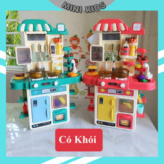 Đồ chơi nhà bếp trẻ em có khói, mô phỏng đồ dùng nhà bếp nấu ăn, trẻ em từ 2 tuổi, nhiều mẫu mã, âm thanh vòi nước khói
