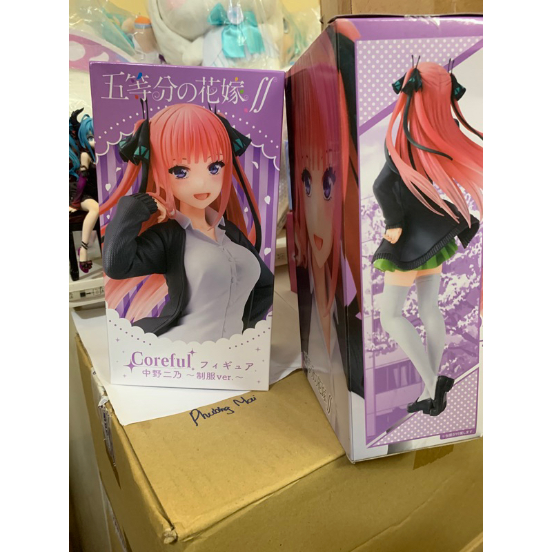 Mô hình 5 nàng dâu Miku Nakano,Yotsuba Nakano,Itsuki Nakano,Nino Nakano ver 1,2 The Quintessential Quintuplets - Coreful