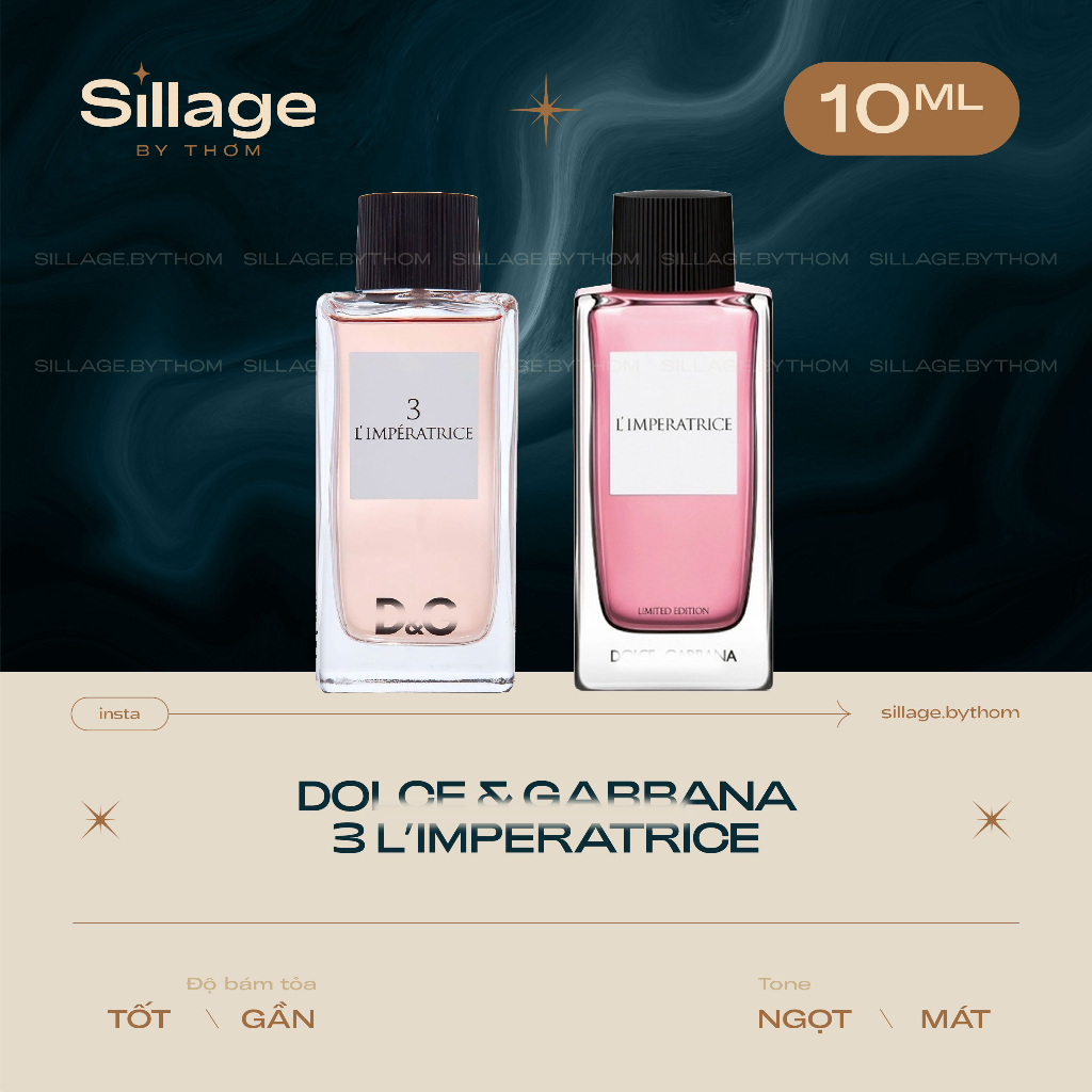 ANTHOLOGY L’IMPERATRICE 3 LIMITED EDITION EDT | Mẫu thử nước hoa nữ