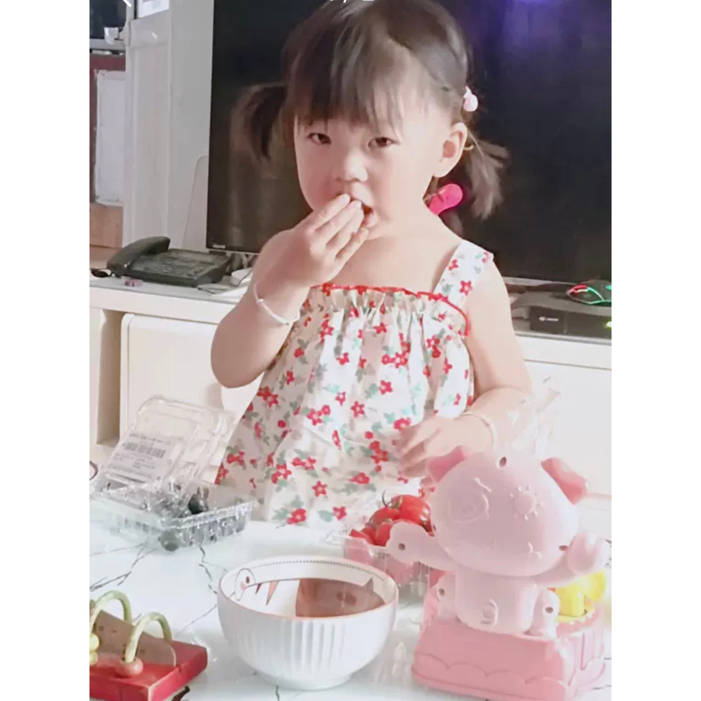 Đồ bộ cho bé gái, đồ bộ cho bé Themoon áo hai dây quần đùi xinh xắn cho bé từ 7kg đến 15kg