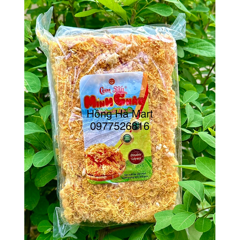 Cơm cháy chà bông Minh Châu siêu ruốc 2 tầng