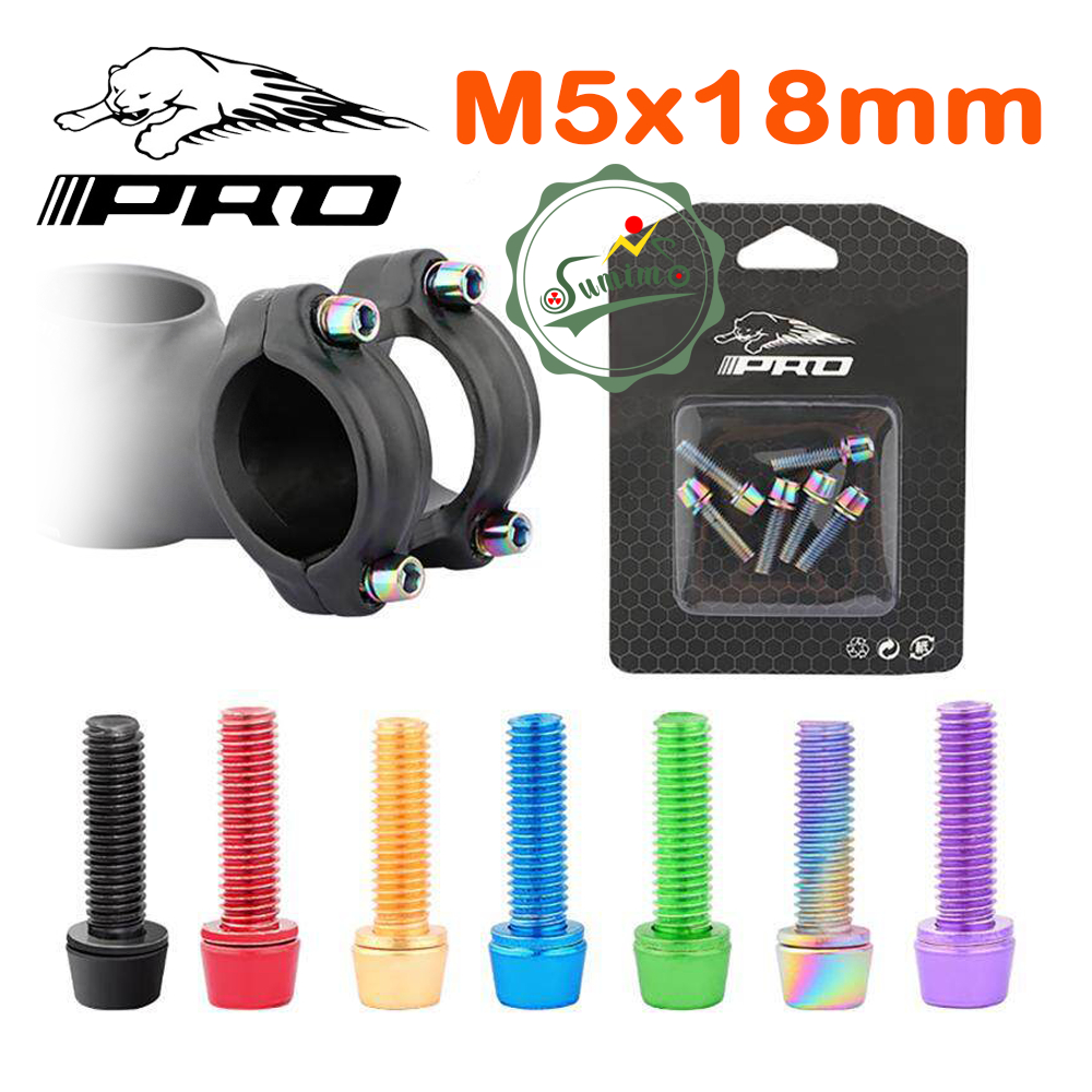 Ốc pô tăng IIIPRO M5x18mm vỉ 6 con