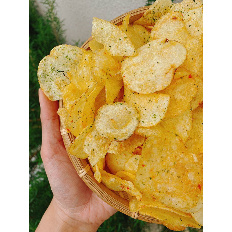 Khoai Tây Sấy Rong Biển | 200-300-500 | Đặc Sản Đà Lạt