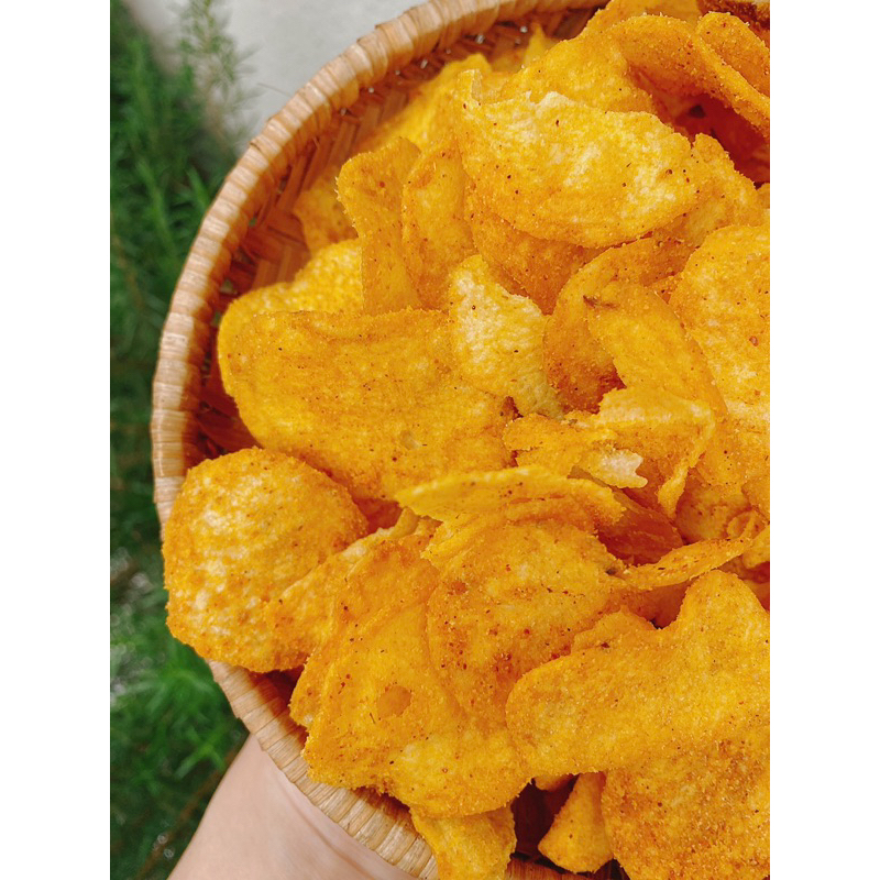 Khoai Tây Sấy Trứng Muối | 200-500gr | Đặc Sản Đà Lạt