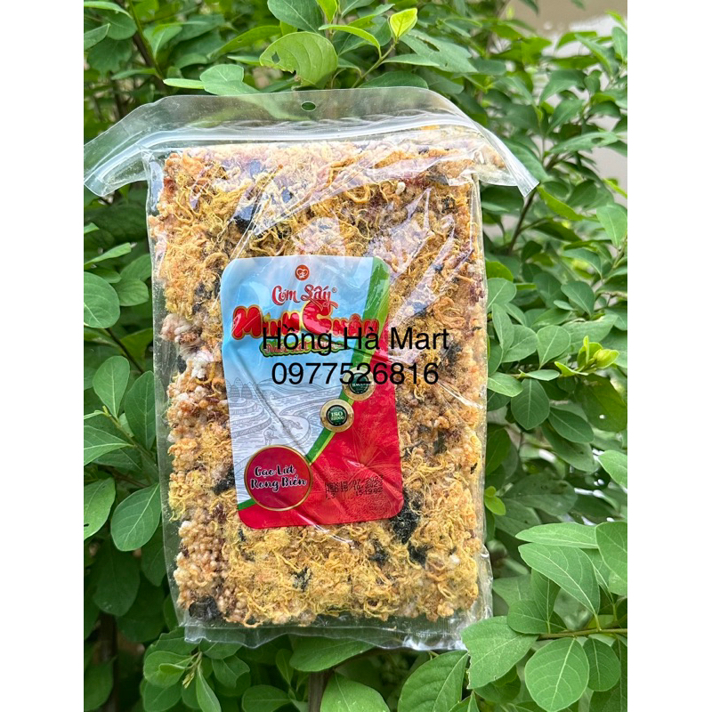 Cơm cháy chà bông Minh Châu siêu ruốc 2 tầng