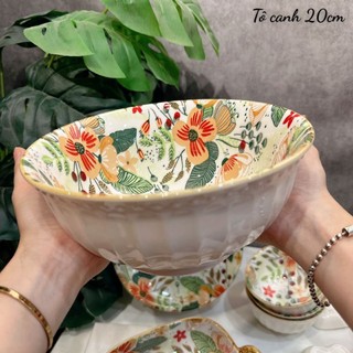 ❤️🌺Set bát đĩa hoa cỏ tách lẻ món🌺