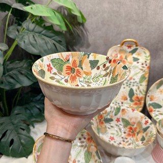 ❤️🌺Set bát đĩa hoa cỏ tách lẻ món🌺